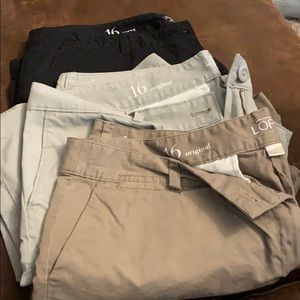 3 pairs of Loft shorts 2 original one curvy